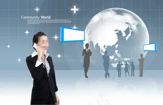 高清PSD分层素材沟通交流