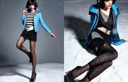 羽绒服广告图片