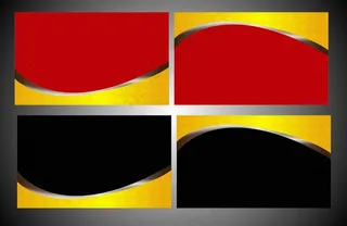 古典质感名片图片