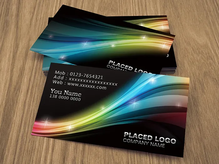 美容美发名片设计模板psd模版下载