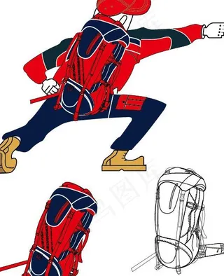 户外 航母style 包图片