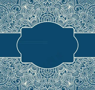 欧式花纹背景图片