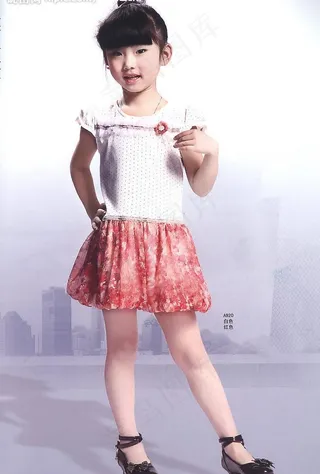 儿童 小女孩 童装图片