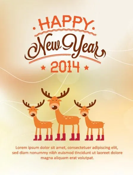 新年背景图片eps,ai矢量模版下载