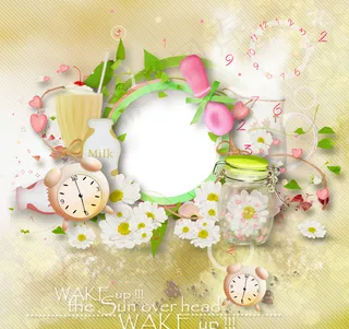 卡通相框模板图片