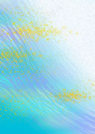 波浪形淡兰色线条坠饰背景图