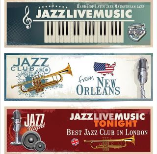 爵士音乐背景图片