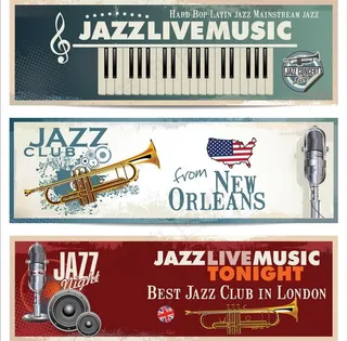 爵士音乐背景图片