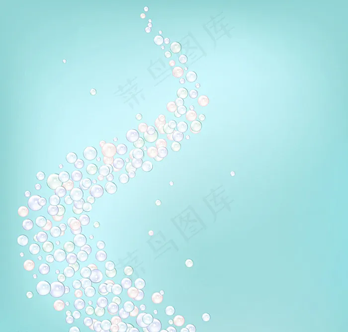 彩色气泡背景矢量素材图片ai矢量模版下载