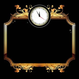 精美手表的创作背景03矢量