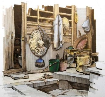 马克笔的老房子 马克笔的老房子