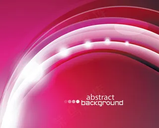 光亮炫彩弧线背景矢量素材