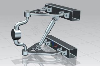 NX 9 0运动模拟汽车悬架
