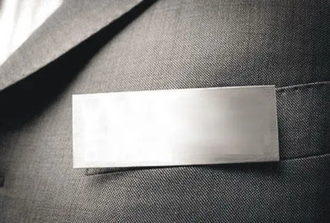 空白胸牌VI模板PSD素材