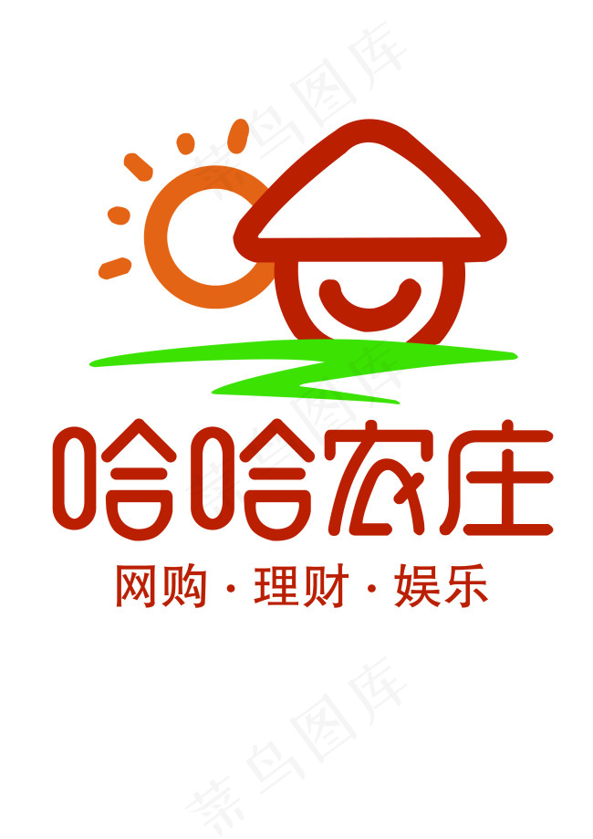 哈哈农庄(2480X3508(DPI:300))psd模版下载