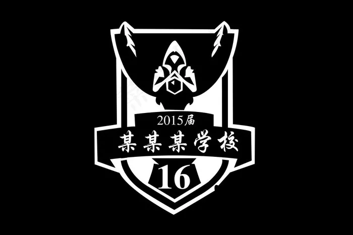 班旗ai矢量模版下载