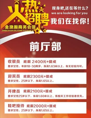 火热招聘图片