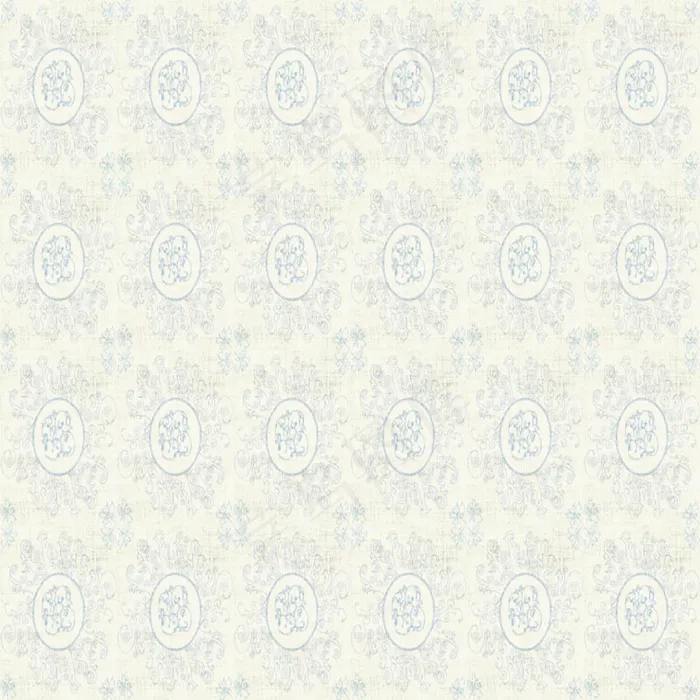 淡黄花纹背景素材
