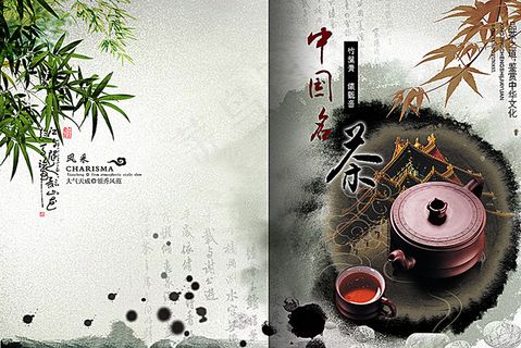 茶文化画册封面图片