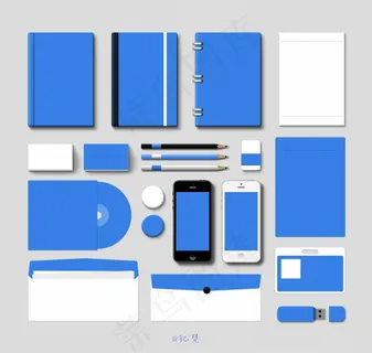 办公用品VI模板psd素材