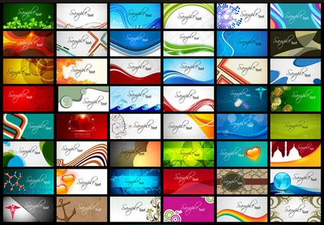 名片卡片设计矢量素材