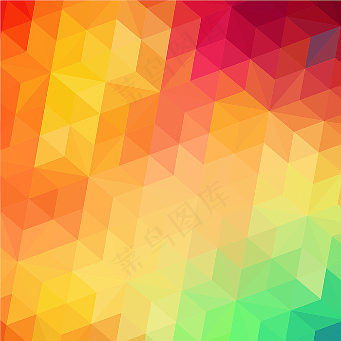 炫彩几何背景图片