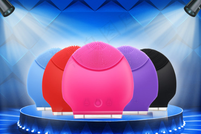 硅胶洗脸刷美容产品折800图