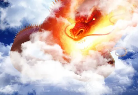 中国龙图片PSD分层素材