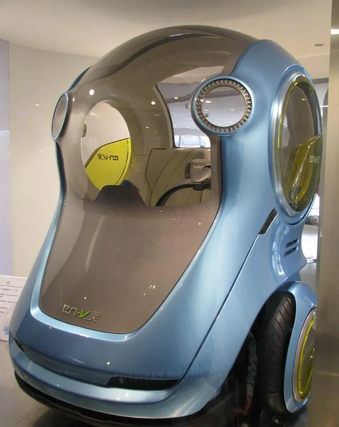 通用汽车馆新型电动车图片