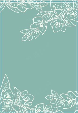 手绘文艺小清新背景图