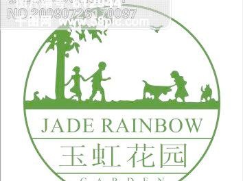 玉红花园_矢量房地产标志cdr矢量模版下载