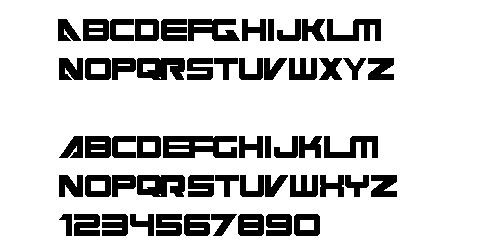 Cyberspace 英文字体下载