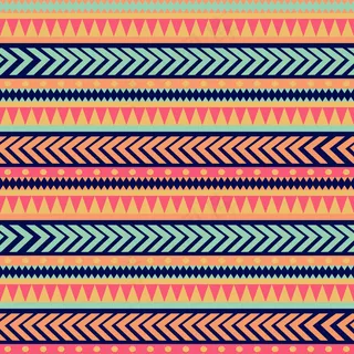 无缝矢量纹理矢量图案丰富多彩的民族...