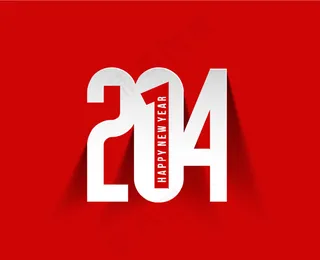 2014剪纸创作背景矢量素材