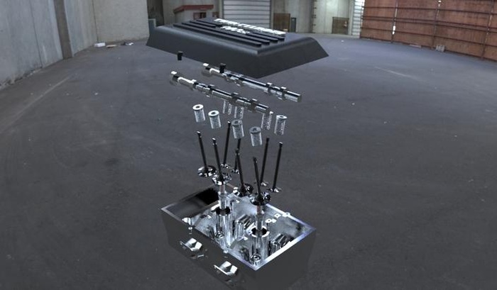 气缸头（2cylinder引擎）