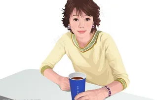 女人喝咖啡3ai图片