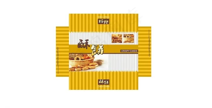 酥饼包装图片cdr矢量模版下载