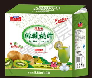 猕猴桃汁(内置分层图)图片