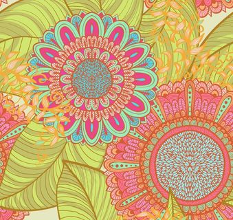 手绘花卉 手绘花卉