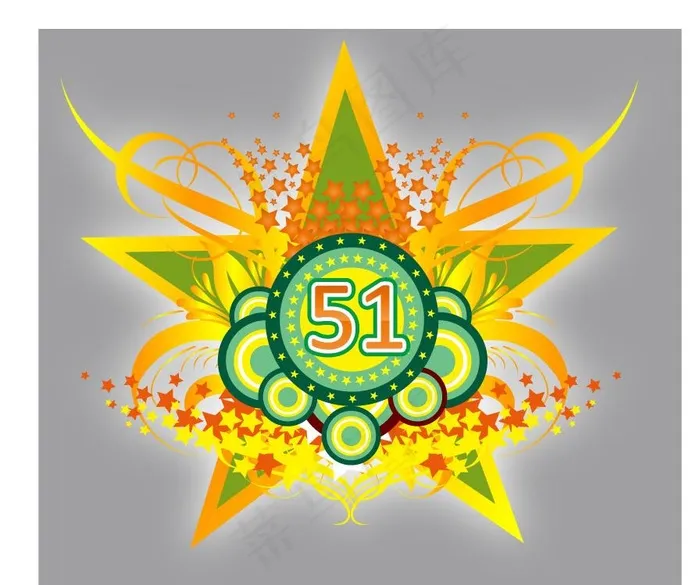 五一春天庆祝图片ai矢量模版下载