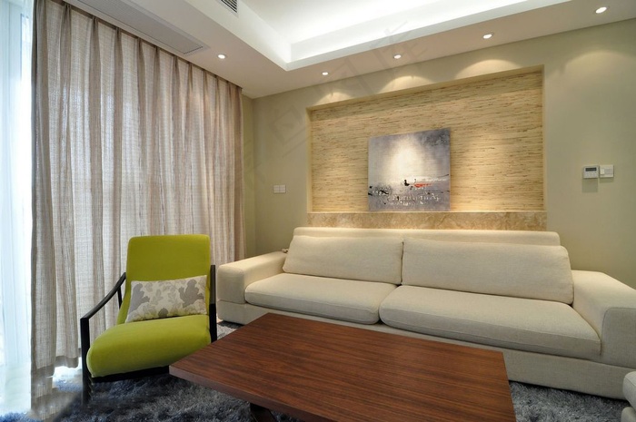 中式客厅装修设计效果图