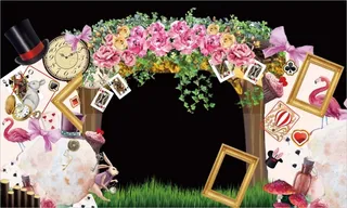 爱丽丝  婚礼  森系