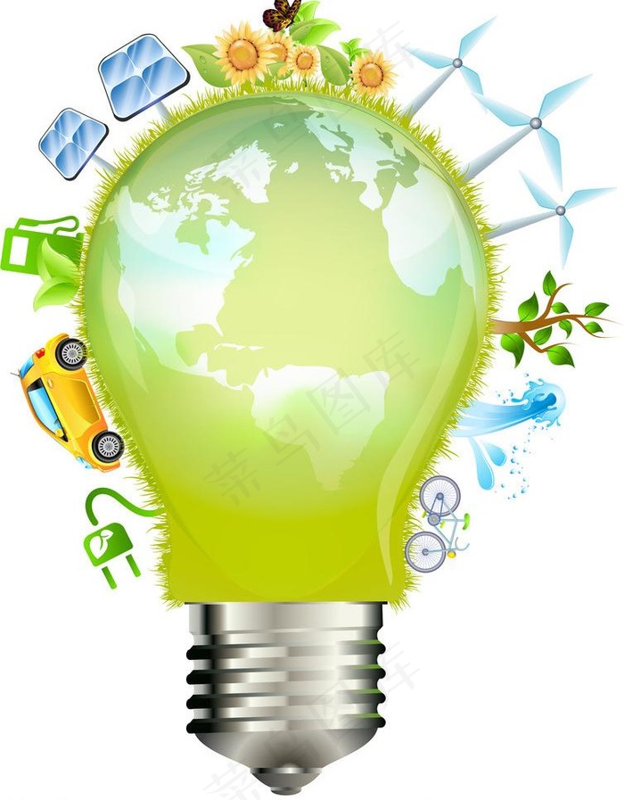 绿色环保能源图片