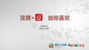 宜搜互联网科技PPT模板预览图
