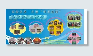 社区科技文化展板图片