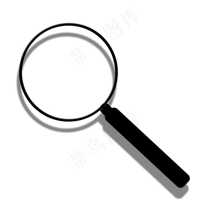 放大镜 矢量图 元素