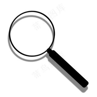 放大镜 矢量图 元素