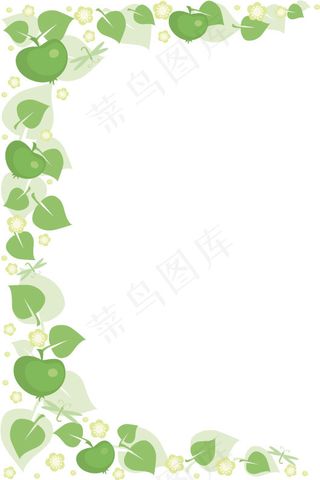 树叶边框