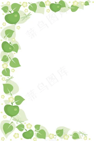树叶边框