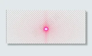 红色镜头光晕透明素材